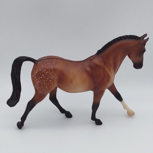 Breyer Classic #651 Buckskin Appaloosa Retired - Picture 6 of 9